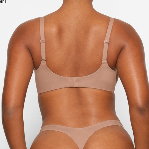 Skims NWOT Unlined Demi Bra (in Sienna) - Picture 2 of 7